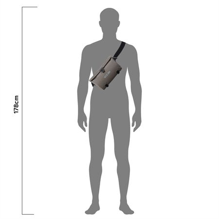 ORTLIEB Velo Sling dark sand | 3 L