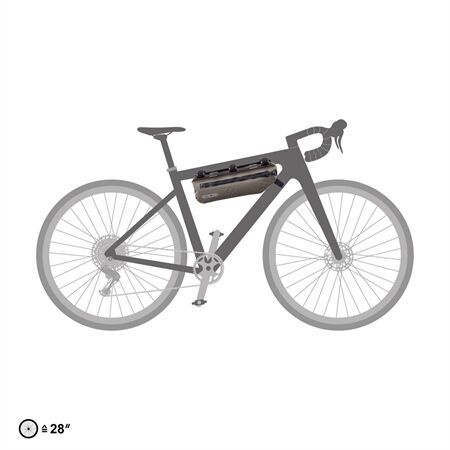 ORTLIEB Frame-Pack Toptube dark sand | 4 L