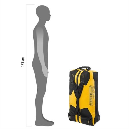 ORTLIEB Duffle RS sunyellow - black | 85 L