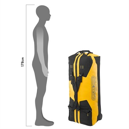ORTLIEB Duffle RS sunyellow - black | 140 L