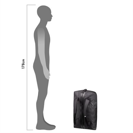 ORTLIEB Duffle Metrosphere black embossed | 60 L