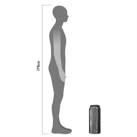 ORTLIEB Dry-Bag Heavy Duty black-asphalt | 13 L