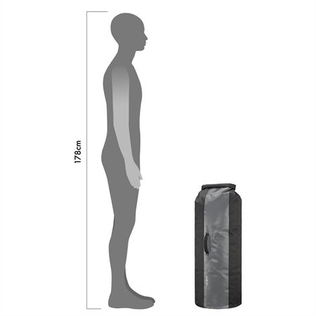 ORTLIEB Dry-Bag Heavy Duty black-asphalt | 79 L
