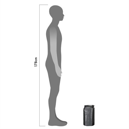 ORTLIEB Dry-Bag black-slate | 7 L