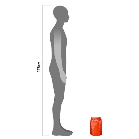 ORTLIEB Dry-Bag cranberry - signal red | 5 L