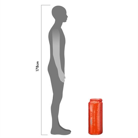 ORTLIEB Dry-Bag cranberry - signal red | 7 L