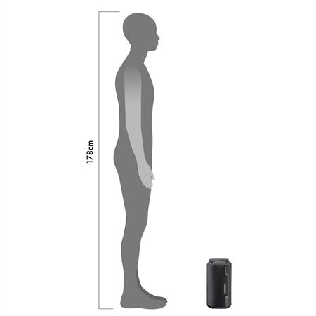 ORTLIEB Dry-Bag Light black | 12 L