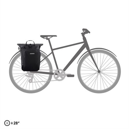 ORTLIEB Vario High-Vis black reflective | 26 L