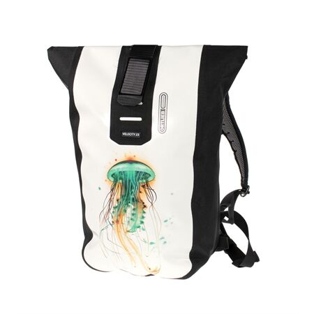 ORTLIEB Velocity Design "Jellyfish" white - black | 23 L