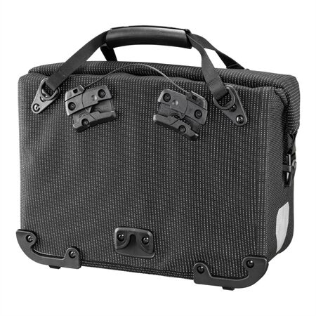 ORTLIEB Office-Bag High-Vis QL3.1 black reflective| 21 L