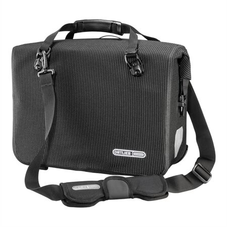 ORTLIEB Office-Bag High-Vis QL3.1 black reflective| 21 L