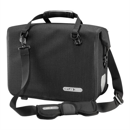 ORTLIEB Office-Bag High-Vis QL2.1 black reflective| 21 L
