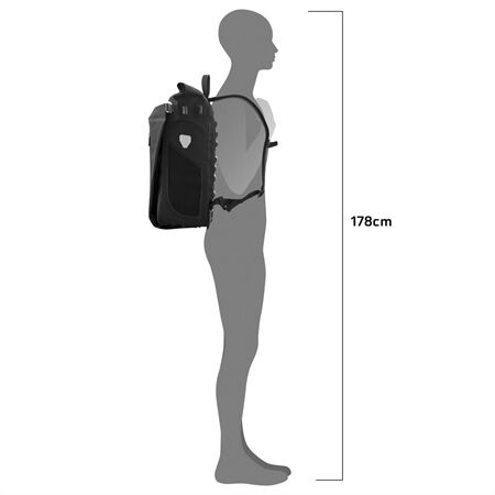 ORTLIEB Vario urban QL2.2 black | 26 L