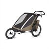 Thule Kindersportwagen Chariot Cross 2 double|fadedkhaki