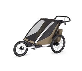 Thule Kindersportwagen Chariot Cross 2 double|fadedkhaki