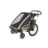 Thule Kindersportwagen Chariot Cross 2 double|fadedkhaki