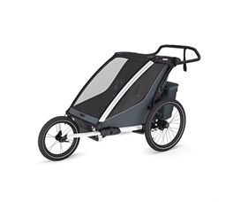 Thule Kindersportwagen Chariot Cross 2 double|dark slate