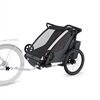 Thule Kindersportwagen Chariot Cross 2 double|dark slate