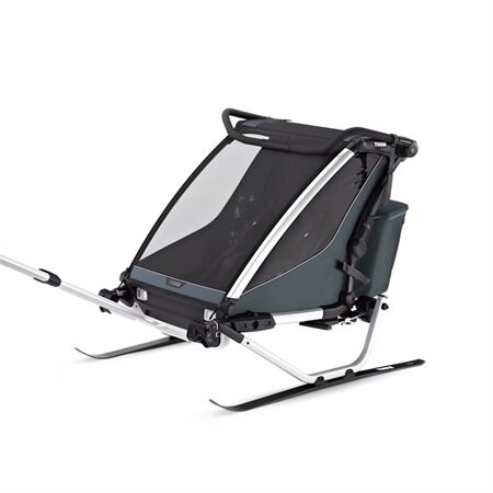 Thule Kindersportwagen Chariot Cross 2 double|dark slate