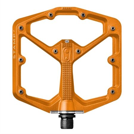 Crankbrothers Stamp 7 Large Flat Pedal | Orange