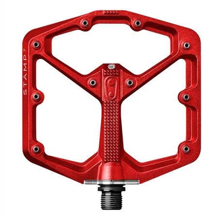 Crankbrothers Stamp 7 Large Flat Pedal | Red