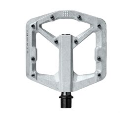 Crankbrothers Stamp 2 Small Plattform-Pedal | Raw Silver Crankbrothers Stamp 2 Small Plattform-Pedal | Raw Silver