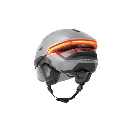 ABUS HYP-E | BL.ACE | Fahrradhelm | gleam silver | L