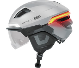 ABUS HYP-E BL.ACE Fahrradhelm | Gleam Silver