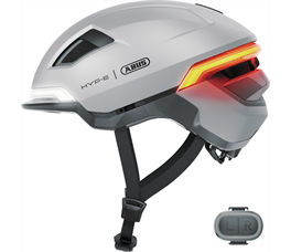 ABUS HYP-E Fahrradhelm | Gleam Silver