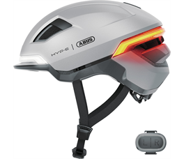 ABUS HYP-E Fahrradhelm | Gleam Silver