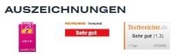 MT SL Scheibenbremse - Auszeichnung